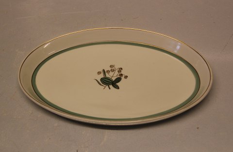 Quaking Grass # 884 Royal Copenhagen 884-9499 Oval fad 23 cm