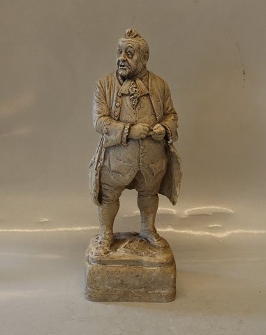 Per Degn fra Erasmus Montanus Gips statuette af Axel Locher 29 cm
