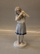 B&G Porcelain B&G 1758 Pigtale Girl braiding her hair 20 cm