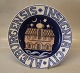 Aalburgensis Insignia CIV  B&G Porcelain Coat of Arms Town Plate 23.8 cm 
Ålborgplatten