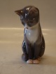 B&G 2454 Cat & White - grey 11 cm B&G Porcelain
