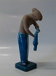 Royal Copenhagen Art Pottery 21424 RC "Martha" Woman with clothes 26 cm, JH, 
December 1956
