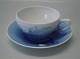 108 Tea cup and saucer 1.5 dl (473) B&G porcelain Christmas Rose
